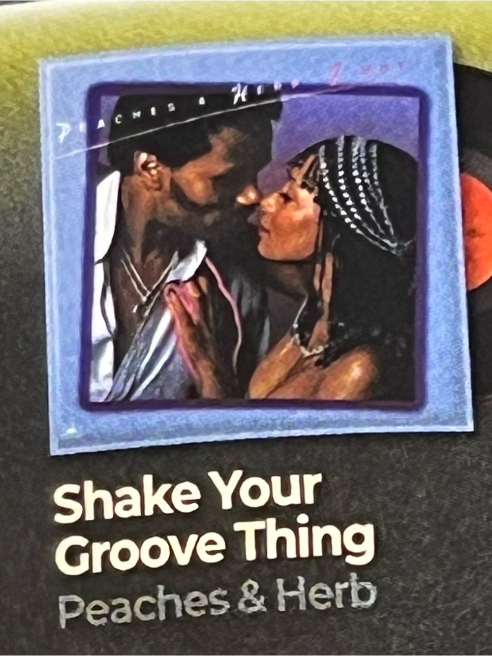 Mini Brands Vinyl Peaches & Herb “Shake Your Grove Thing” Record New
